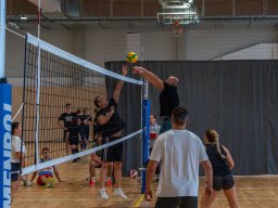 Zimný volejbalový turnaj, 8.2.2025 (autor: J. Letenay)